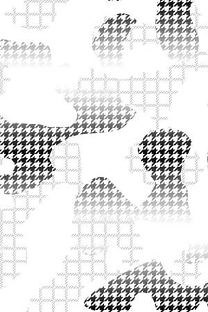 格子印花华亿平台图片