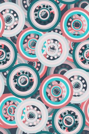 几何印花华亿平台图片