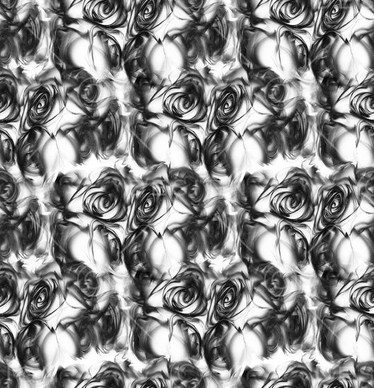 抽象花卉印花华亿平台图片