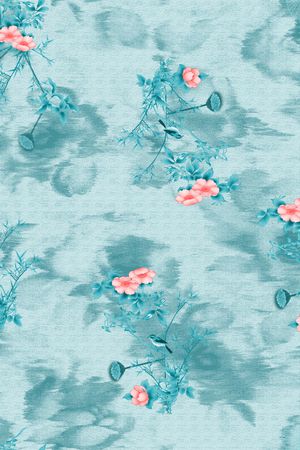 荷花印花华亿平台图片