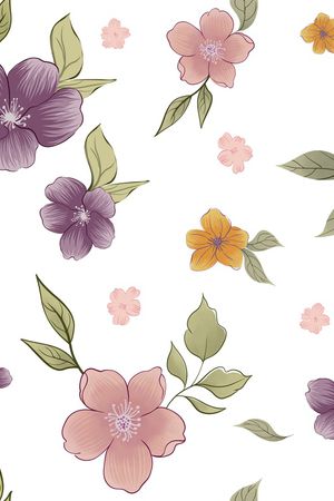 小清新印花华亿平台图片