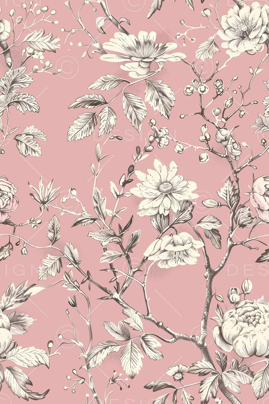 风格化花卉印花华亿平台图片