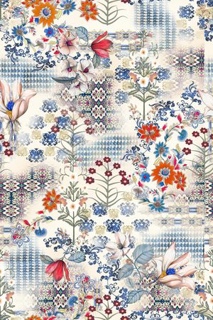 民族风印花华亿平台图片