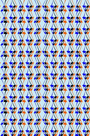 几何印花华亿平台图片