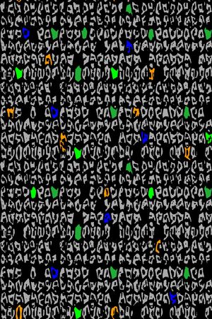 抽象印花华亿平台图片