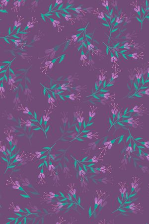 清爽底花卉印花华亿平台图片