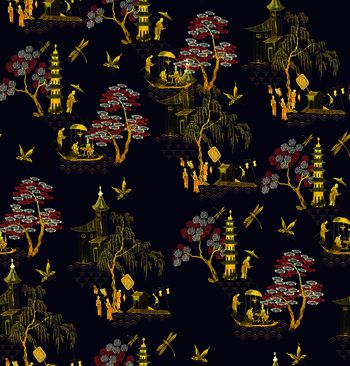 树木印花华亿平台图片