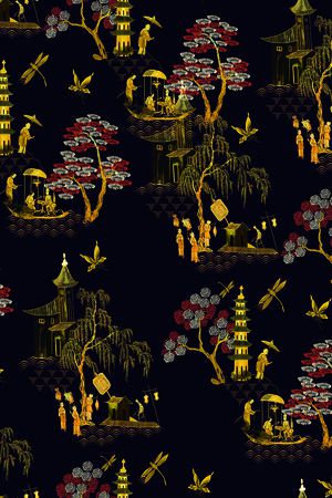 树木印花华亿平台图片