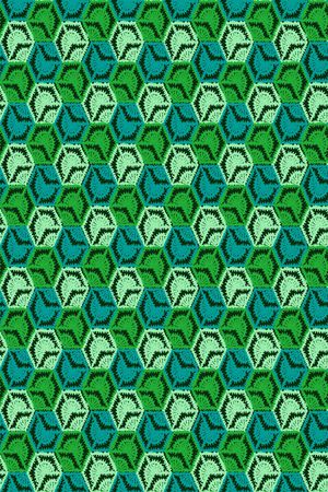 几何印花华亿平台图片