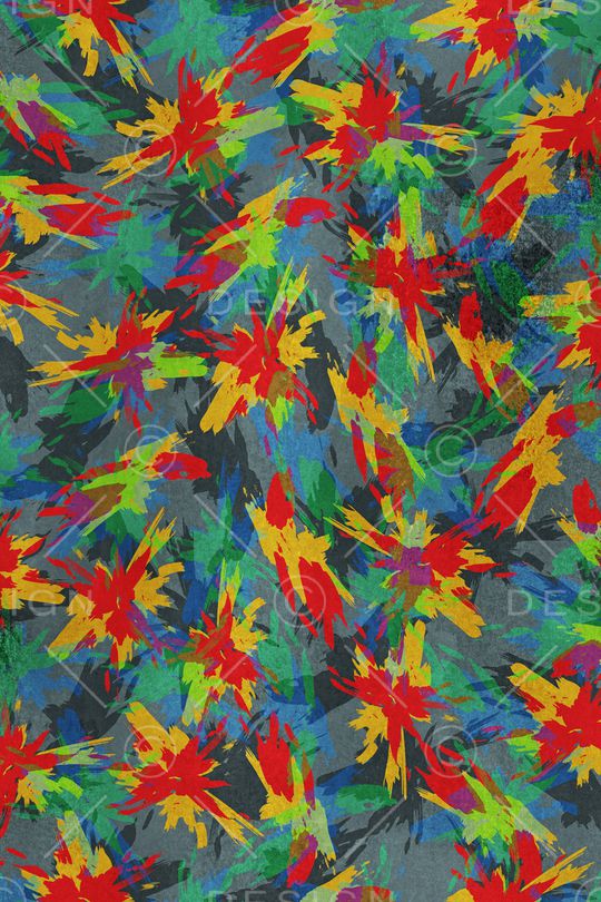 抽象印花华亿平台图片