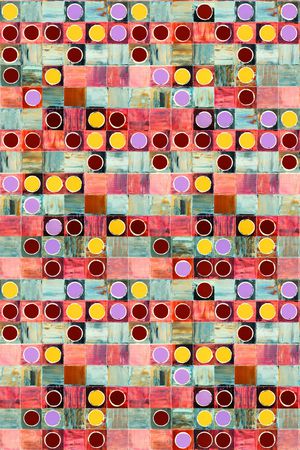 几何印花华亿平台图片