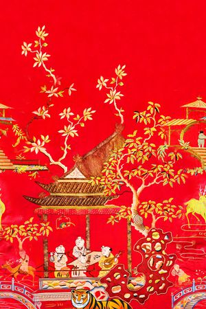 定位花印花华亿平台图片