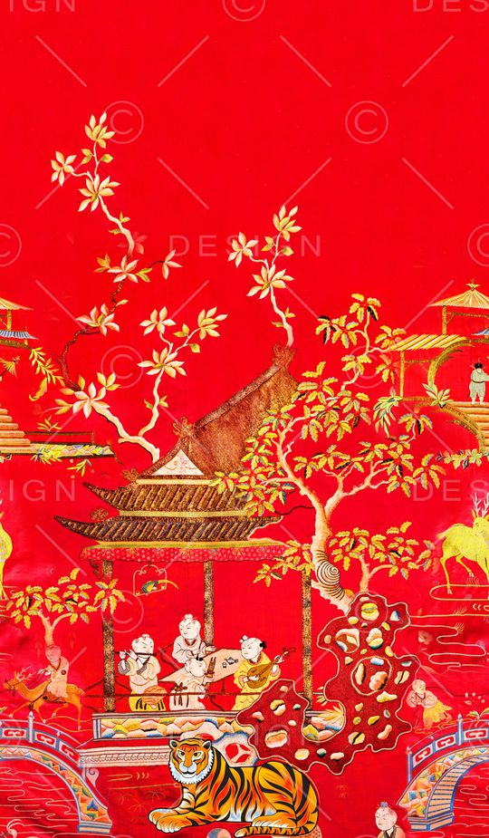 定位花印花华亿平台图片