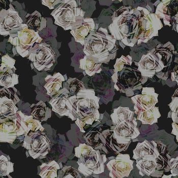 风格化花卉印花华亿平台图片