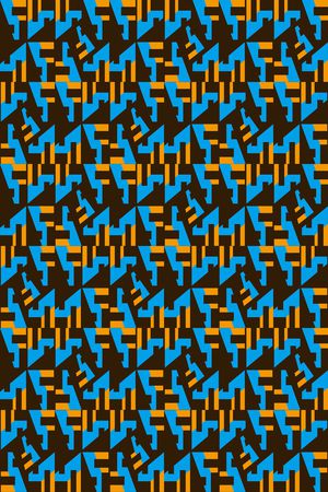 几何印花华亿平台图片