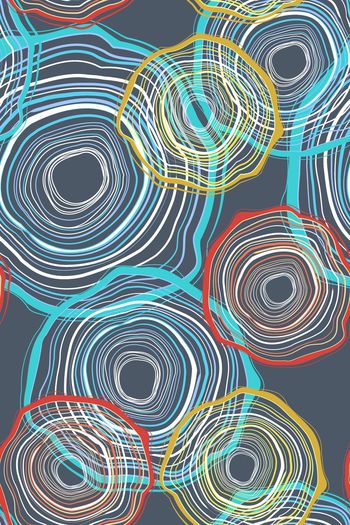 线条印花华亿平台图片