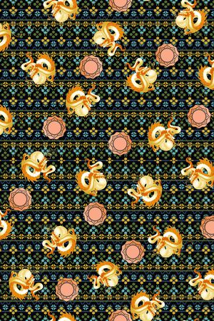 民族风印花华亿平台图片