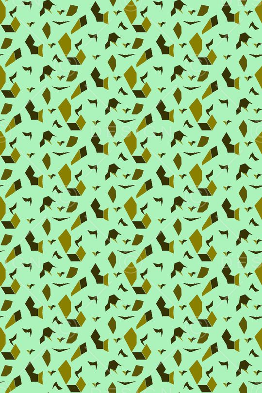 绿色印花华亿平台图片