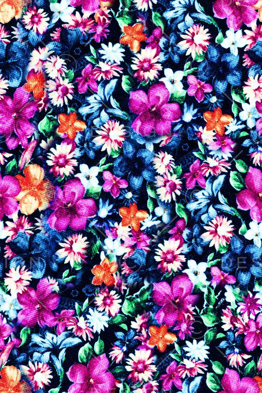 满版散花印花华亿平台图片