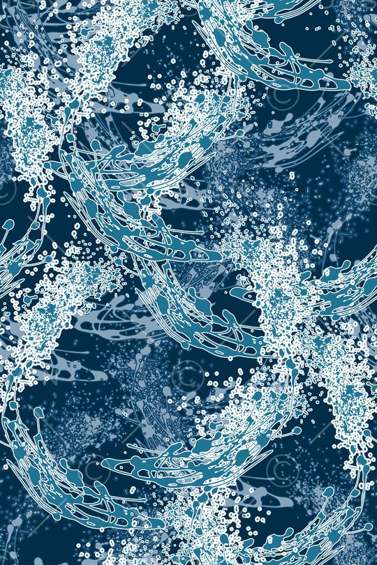 抽象印花华亿平台图片