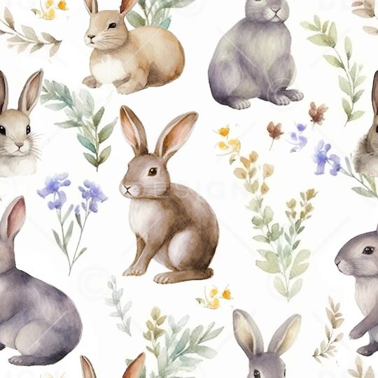 兔子印花华亿平台图片