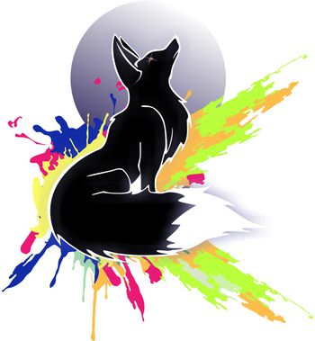 狐狸印花华亿平台图片