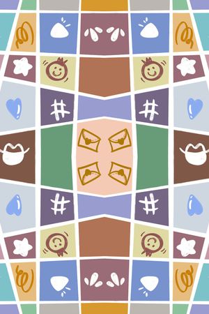 格子印花华亿平台图片