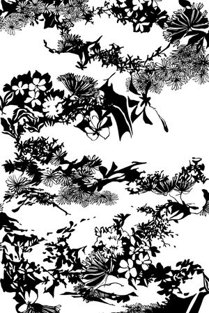 抽象印花华亿平台图片