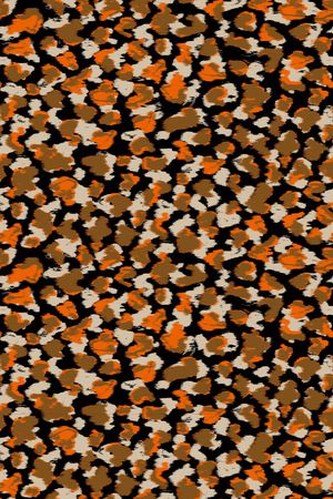 豹纹印花华亿平台图片