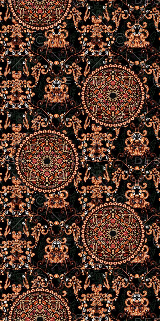 民族风印花华亿平台图片