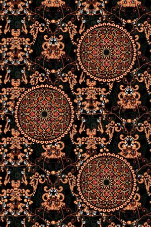 民族风印花华亿平台图片