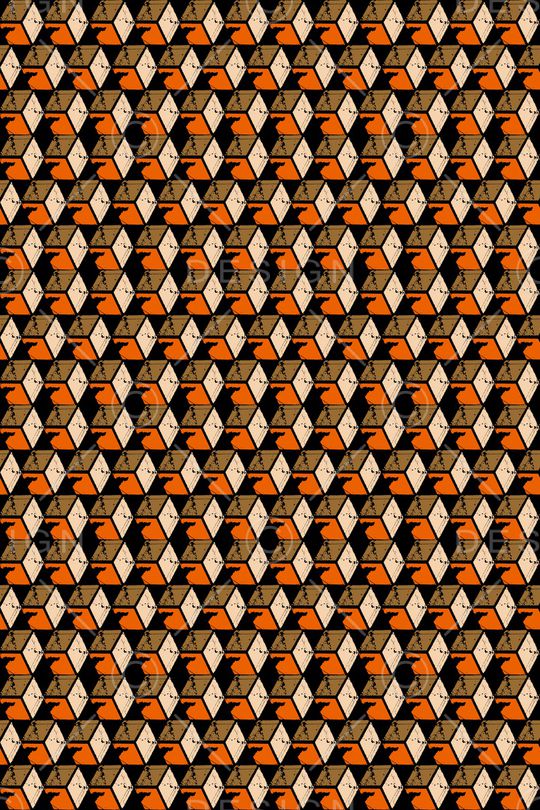 几何印花华亿平台图片