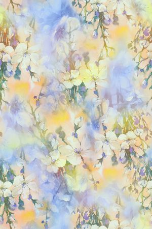 水彩印花华亿平台图片