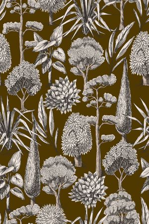 植物印花华亿平台图片