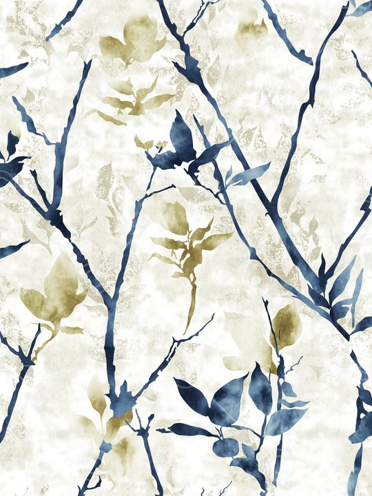 树枝印花华亿平台图片