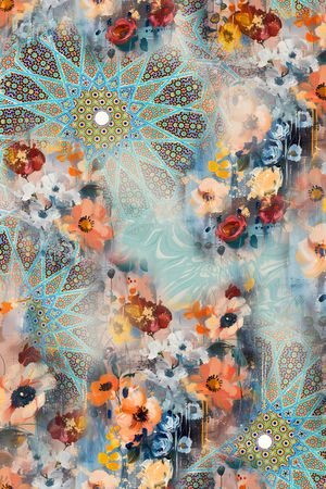 底纹印花华亿平台图片