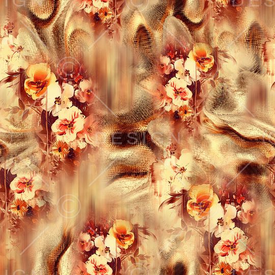 雪纺印花华亿平台图片