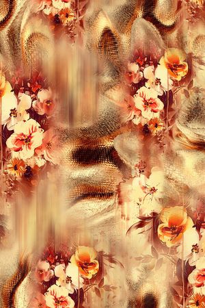 雪纺印花华亿平台图片