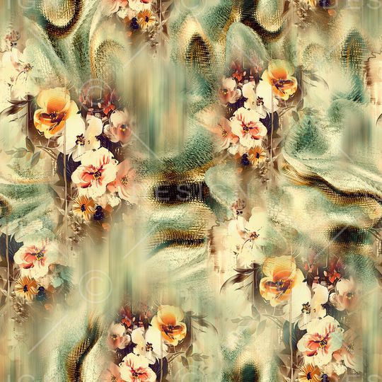 雪纺印花华亿平台图片