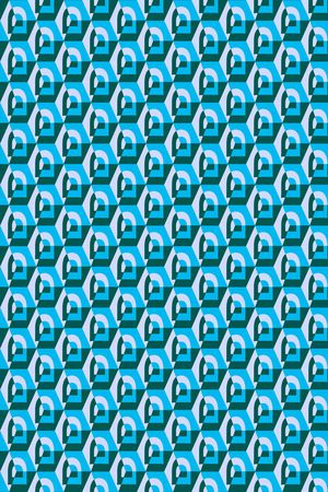 几何印花华亿平台图片