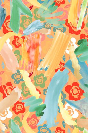 涂鸦印花华亿平台图片