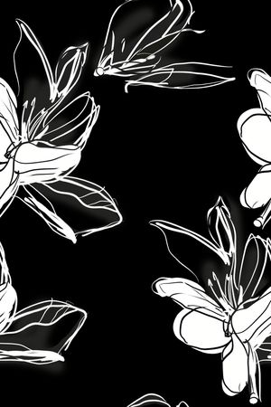 黑白华亿平台印花华亿平台图片