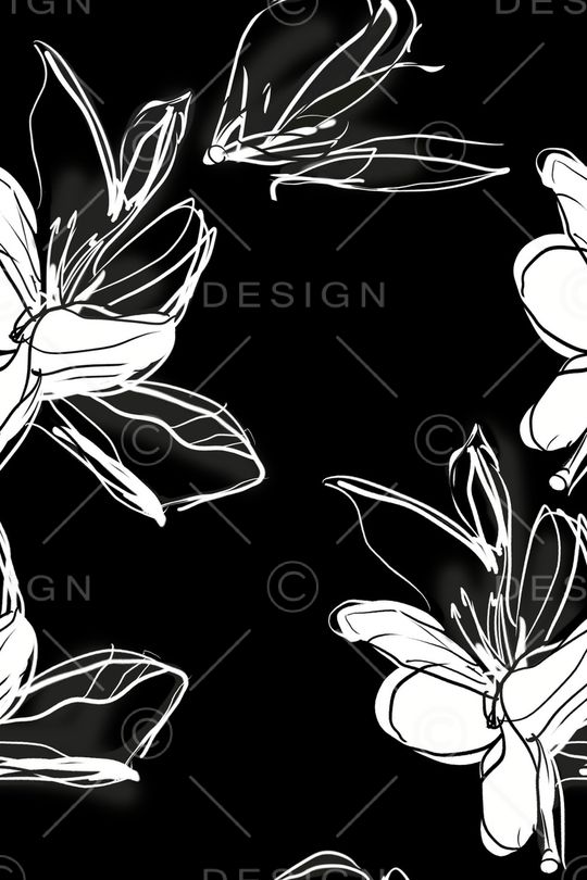 黑白华亿平台印花华亿平台图片