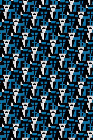 几何印花华亿平台图片