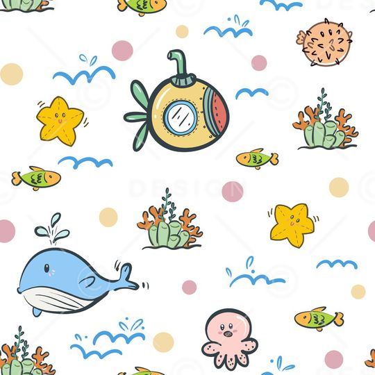 卡通动物印花华亿平台图片