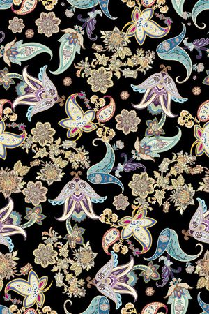 民族风印花华亿平台图片