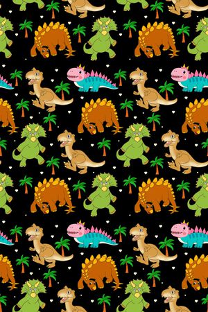 卡通动物印花华亿平台图片