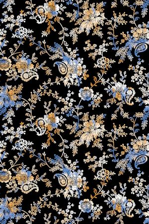 秋冬华亿平台印花华亿平台图片