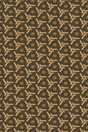 六边形印花华亿平台图片