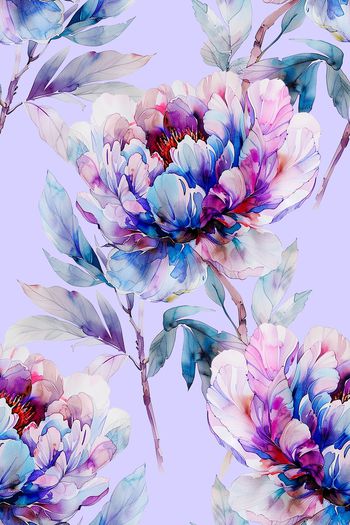 真丝印花华亿平台图片